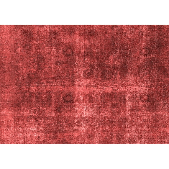 Ahgly Company Indoor Rectangle Oriental Red Industrial Area Rugs, 2' x 5'