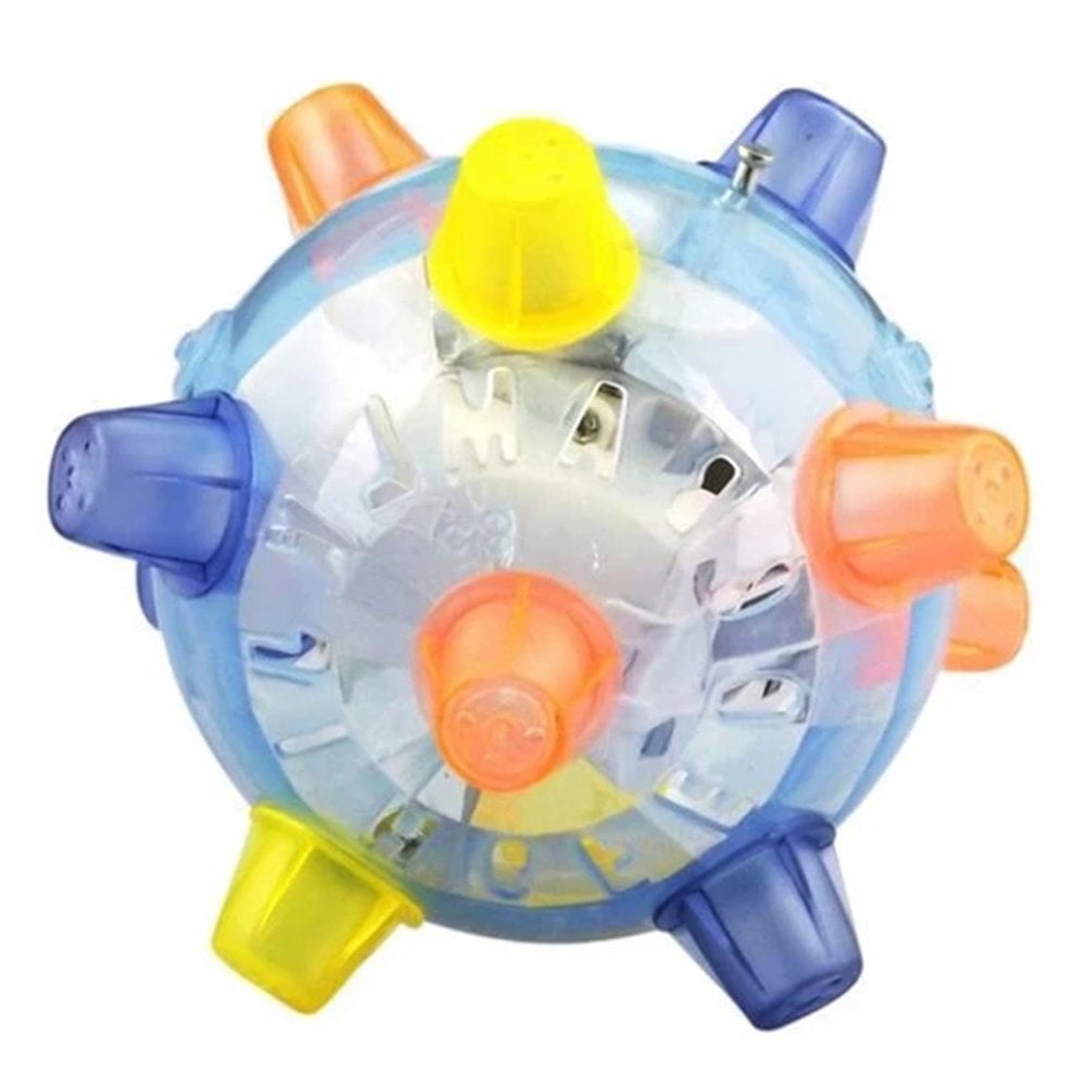 Luminous Ball Flashing Jumping Active Pet Interactive Toy Lighting