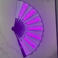 thumbnail image 4 of Ventilador LED brillante Cateissary para fiestas y festivales color morado, 4 of 6