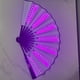 thumbnail image 4 of Ventilador LED brillante Cateissary para fiestas y festivales color morado, 4 of 6