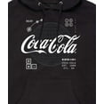 thumbnail image 3 of Coca-Cola - Logo Hud Black Only - Men's Fleece Pullover Hoodie, 3 of 5