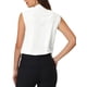 thumbnail image 3 of INSPIRAR CHIC Blusas de Trabajo para Mujeres, Mono sin Mangas, Camisa con Botones, 2XL Blanca, 3 of 6