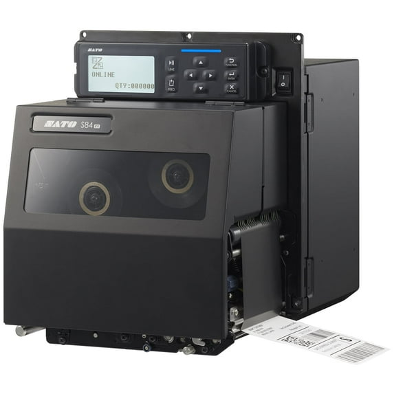 Restored SATO S84-ex Thermal Print Engine, 203 DPI Industrial Label Printer, Right-Hand Configuration, Model WWS831801 (Refurbished)