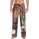thumbnail image 1 of Balery Bottle Glass Red Wine Pantalones de pijama para hombre, pijama ultraligero, pantalón de descanso-Large, 1 of 6