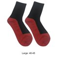 thumbnail image 3 of Calcetines de fibra aluminizada Aislamiento de fibra de calor debajo de los calcetines deportivos de esquí (rojo) Likrtyny Para Estrenar, 3 of 6