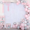thumbnail image 4 of Decoración para dormitorio y exterior, elegantes mamparas semitransparentes para ventanas, cortinas de malla translúcidas para fiestas de bodas, 4 of 8