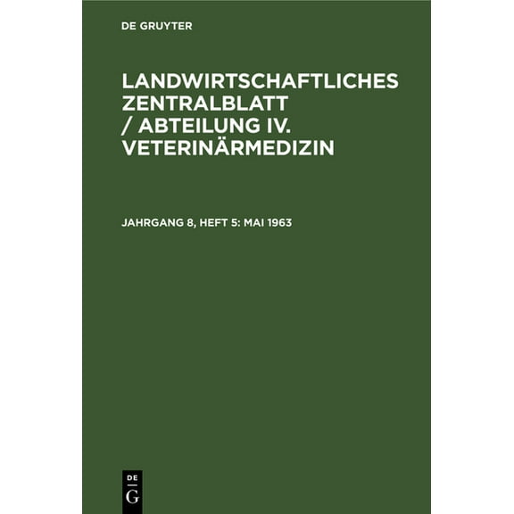 Mai 1963 (Hardcover)