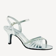 Benjamin Walk 539WO_07. 0 Val Shoes Wide in Silver Metallic - Size 7