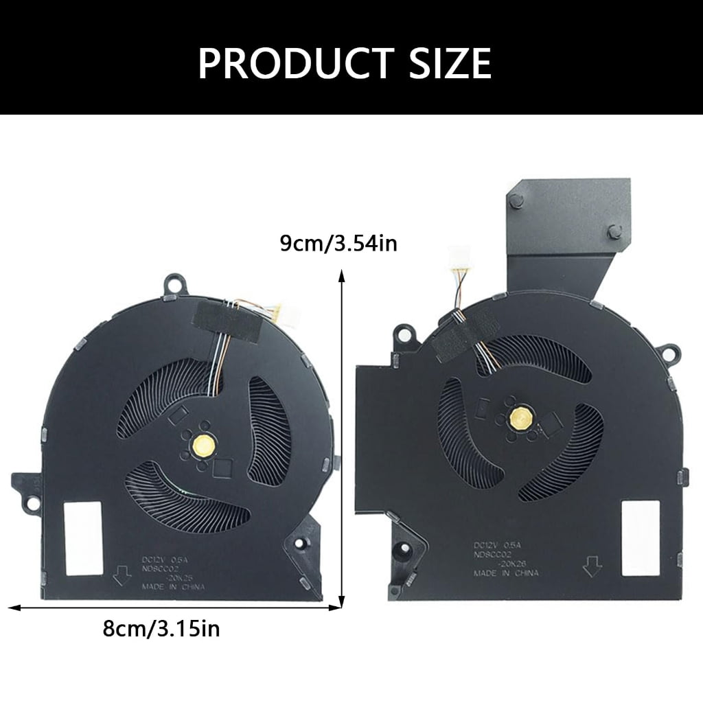 for OMEN 16-B 16-C M75487-001 GPU CPU Cooling Fan Heatsink Radiators Coolers