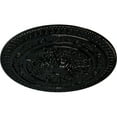 thumbnail image 3 of 37 1/2"OD x 3 3/8"P Naple Ceiling Medallion (Fits Canopies up to 3 3/8"), Hand-Painted Black Pearl, 3 of 5