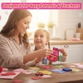 thumbnail image 5 of 4E’s Novelty Tic Tac Toe Valentine Cards with Keychains, 24 Pack Non-Candy Classroom Valentines for Kids, 5 of 8