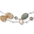 thumbnail image 1 of Labradorite Red Moonstone Fw Cultured Pearl Crystal Necklace Pendant Charm Natural Stone Shell Wood Bead Station, 1 of 7