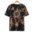 thumbnail image 1 of Lilgiuy Women's Loose Tops Fashion Printed Blouse Round Neck Short Sleeve T-shirt, 1 of 5