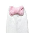 thumbnail image 3 of Limei Cute Women Leg Warmers Pink Bow for School Plush, 3 of 7