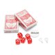 thumbnail image 4 of Juego de fichas de póquer Irfora Juego de fichas de póquer Kit de póquer de 200 piezas con caja de aluminio Fichas de casino Juego de póquer de 2 barajas de naipes Irfora Juego de fichas de póquer, 4 of 7