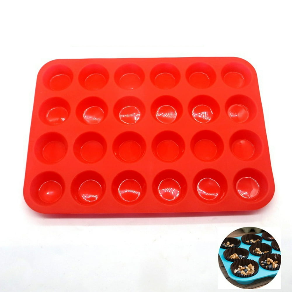 Round Disc Silicone Mold Cookie Chocolate Teacake Fondant Candy Icing