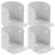 thumbnail image 1 of 4 soportes para barra de armario, soporte de hierro para cortina de ducha, 1 of 8