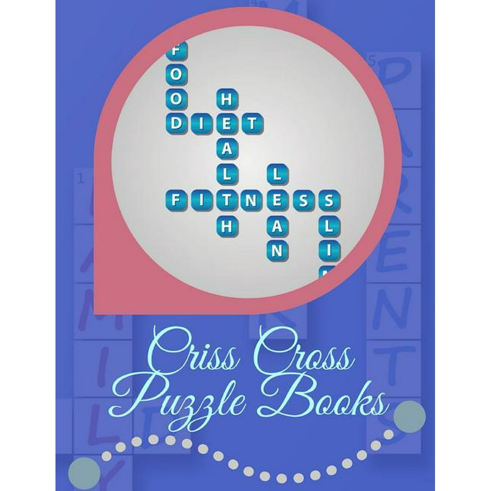 Criss cross puzzle books a unique crossword puzzle book for adults