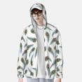 thumbnail image 3 of Fotbe Colorful Grass Men's Women's UPF 50+ Sun Protection Jacket Hooded Cooling Shirt with Pockets Hiking Outdoor Performance-XX-Large, 3 of 8