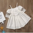 thumbnail image 4 of Dentelle Fille Princesse Robe Enfant Bébé Fête Mariage Concours Robes Formelles Vêtements, 4 of 5
