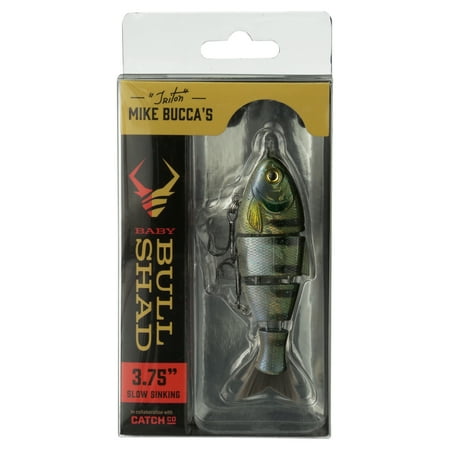 Bucca Baits Mike Bucca's Baby Bull Shad Bluegill Swimbait 3.75" 1/2 oz #6 1pack