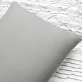 thumbnail image 2 of Ravello Pintuck Stripe Comforter Gray 5Pc Set King, 2 of 7