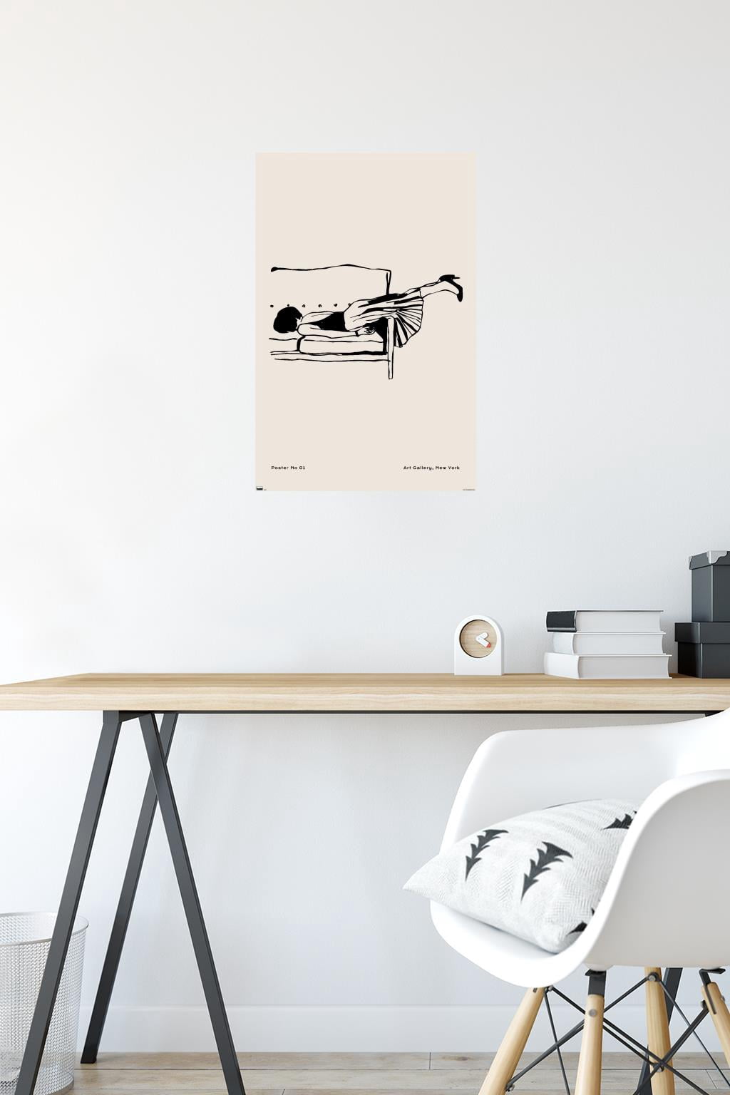 Rough Day No 01 Wall Poster, 14.725" x 22.375"