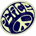 thumbnail image 2 of CafePress - Vintage Peace Symbol #V9 - Rectangle Magnet, 2"x3" Refrigerator Magnet, 2 of 3