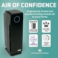 GermGuardian 22” Tower Air Purifier with HEPA Filter, UV-C Sanitizer, 743 Sq. ft., AC4300BPTCA - image 2 of 10