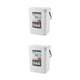 thumbnail image 3 of Bote de basura colgante Inteprter resistente y duradero blanco 5L 2Conjunto, 3 of 6