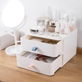 thumbnail image 1 of Caja de almacenamiento de cosméticos de escritorio para el hogar caja de almacenamiento de cajón multifuncional para ba?o caja de almacenamiento de joyería de clasificación de artículos diversos ZefeiWu 8390612521768, 1 of 1