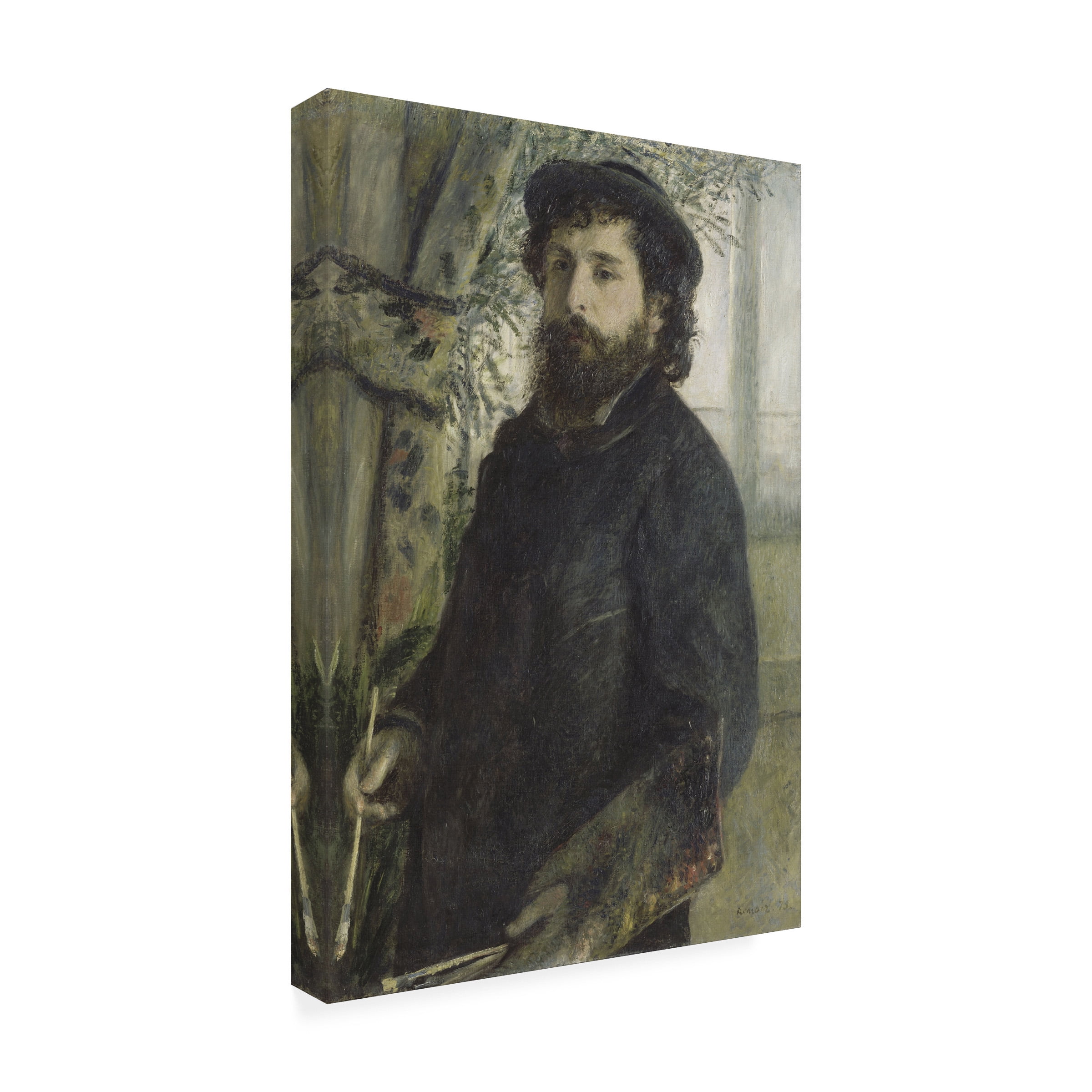 Renoir 'Claude Monet' Canvas Art