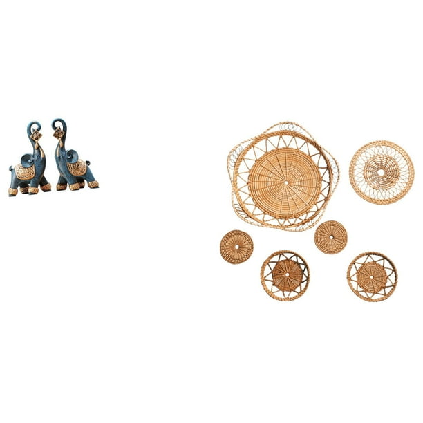 Figura de elefante,Figuras de elefantes,estatuas,adornos de animales,Escultura coleccionable para dormitorio,decoración del hogar,regalo.,Manualidades de pared,Decoración para colgar en la