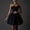 Black, variant on Women's Casual Dress for Women Solid Sleeveless Patchwork Long Skirt Fashionable and Comfortable Style for Everyday Wear Black L
