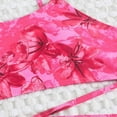 thumbnail image 6 of CAUYDY Children Girls Teen Girls Summer Swimsuit 3 Pcs Bathing Suits Tween Girls Cute Bikini Tankini Sets with Cover Ups Beach Skirt for Kid 10T 11T 12T 13T (Sizes 15-16 Years,F02-Hot Pink), 6 of 8