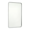thumbnail image 2 of Jada 24" x 36" Decorative Wall Mirror - Rounded Corners, Bathroom & Living Room Glass Mirror Hangs Horizontal Or, 2 of 7
