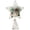 (GD2), variant on Christmas Tree Topper, Gold Wire 3D Hollow Five Point Star With Pine Cone Berry Burlap Bow Glitter Spiral Coil Base For Holiday Decor New