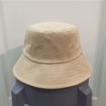 thumbnail image 1 of Sombrero de pescador multicolor para mujer adulta, informal, color caramelo, con logo, gorra de pescador de algodón para adultos, Gorros de Panamá, sombreros de sol personalizados, 1 of 5