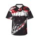 thumbnail image 1 of Balery Fierce Red Viper Graphic Art Camisas hawaianas de manga corta para hombre, camisas playeras de corte holgado, camisas de vacaciones con botones,XX-Large, 1 of 7
