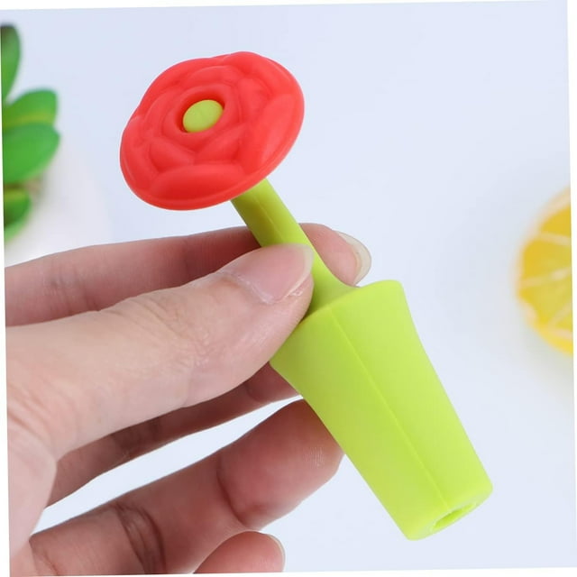 Bouchon Réutilisable - Bouchons en Silicone pour Préserver la Fraîcheur dans les Caves - Accessoire pour Tous les Amoureux