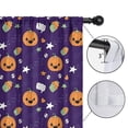 thumbnail image 4 of Blackout Kids Curtains,Cute Halloween Icons Pattern Childrens Insulated Curtains Set Of 2,Bedroom Essentials,Toddler Room Decor 42"x54", 4 of 5