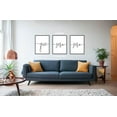 thumbnail image 2 of Que Sera Sera, Set of 3 Posters, Minimalist Art, Typography Art, Bedroom Wall Decor, 2 of 5