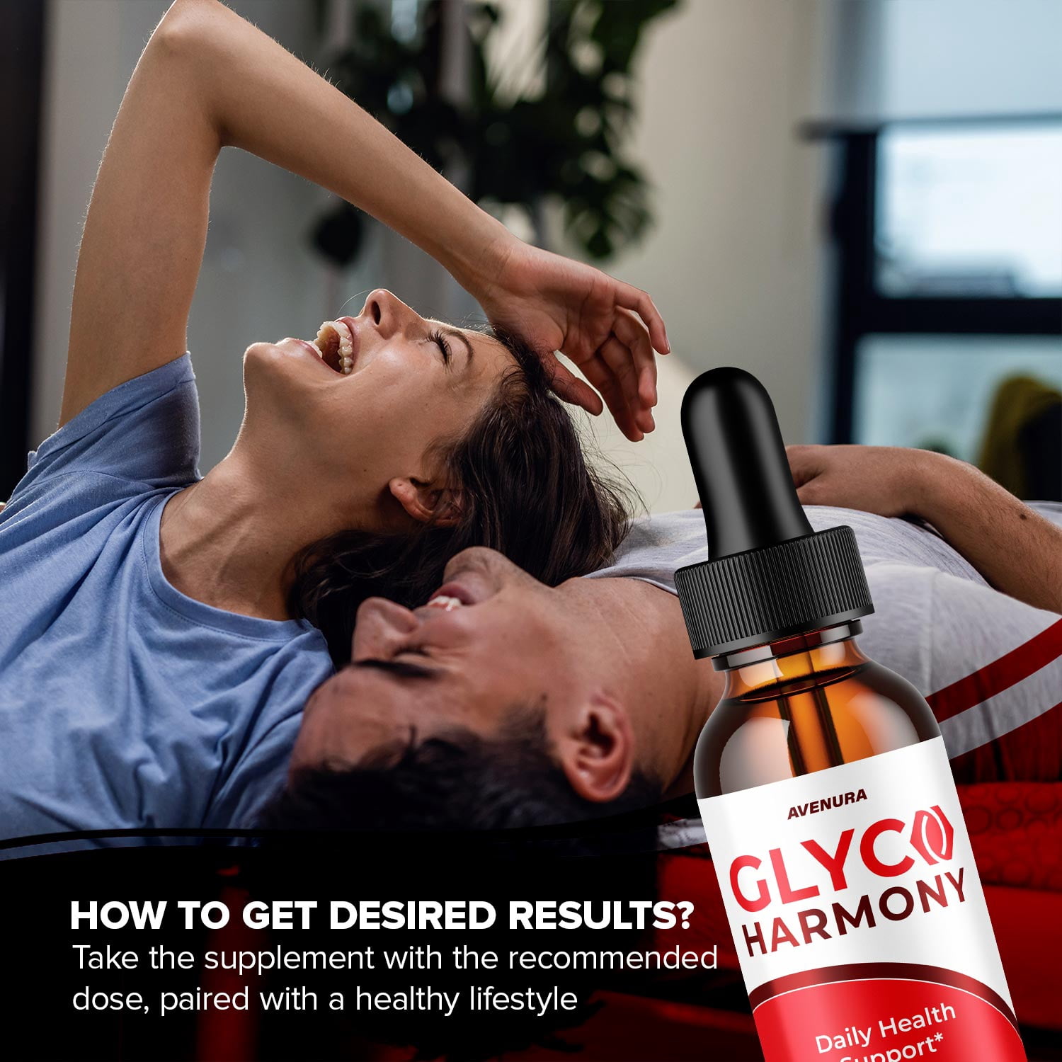 Glyco Harmony Liquid Drops – GlycoHarmony Drops Extra Strength Natural Blend Healthy Organic Support, 1 Pack, 1 Month Supply