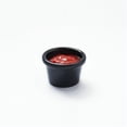 thumbnail image 1 of Vajilla creativa Vajilla Cafetería Bar de ocio Taza de salsa de melamina negra Taza de salsa Tazón pequeño, 1 of 4