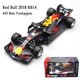 thumbnail image 1 of Bburago-Coche de juguete Ferrari F1 2019, vehículo de simulación de aleación de SF16-5, con control de volante Fivean unisex, 1 of 2