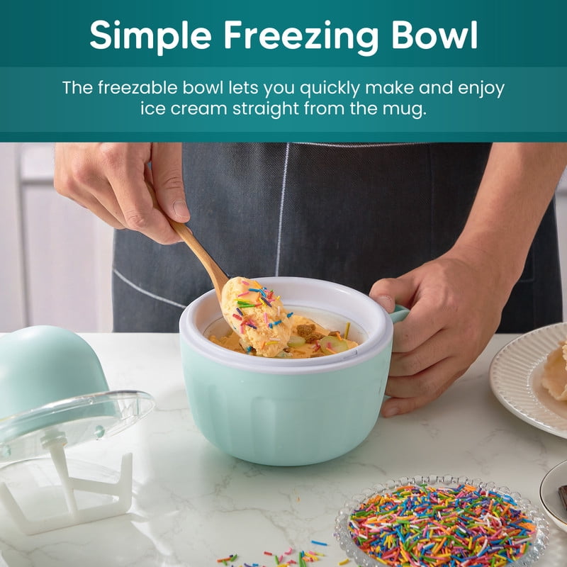 Elite Cuisine EIM5250 Electric Ice Cream Maker Quick Freeze Bowl