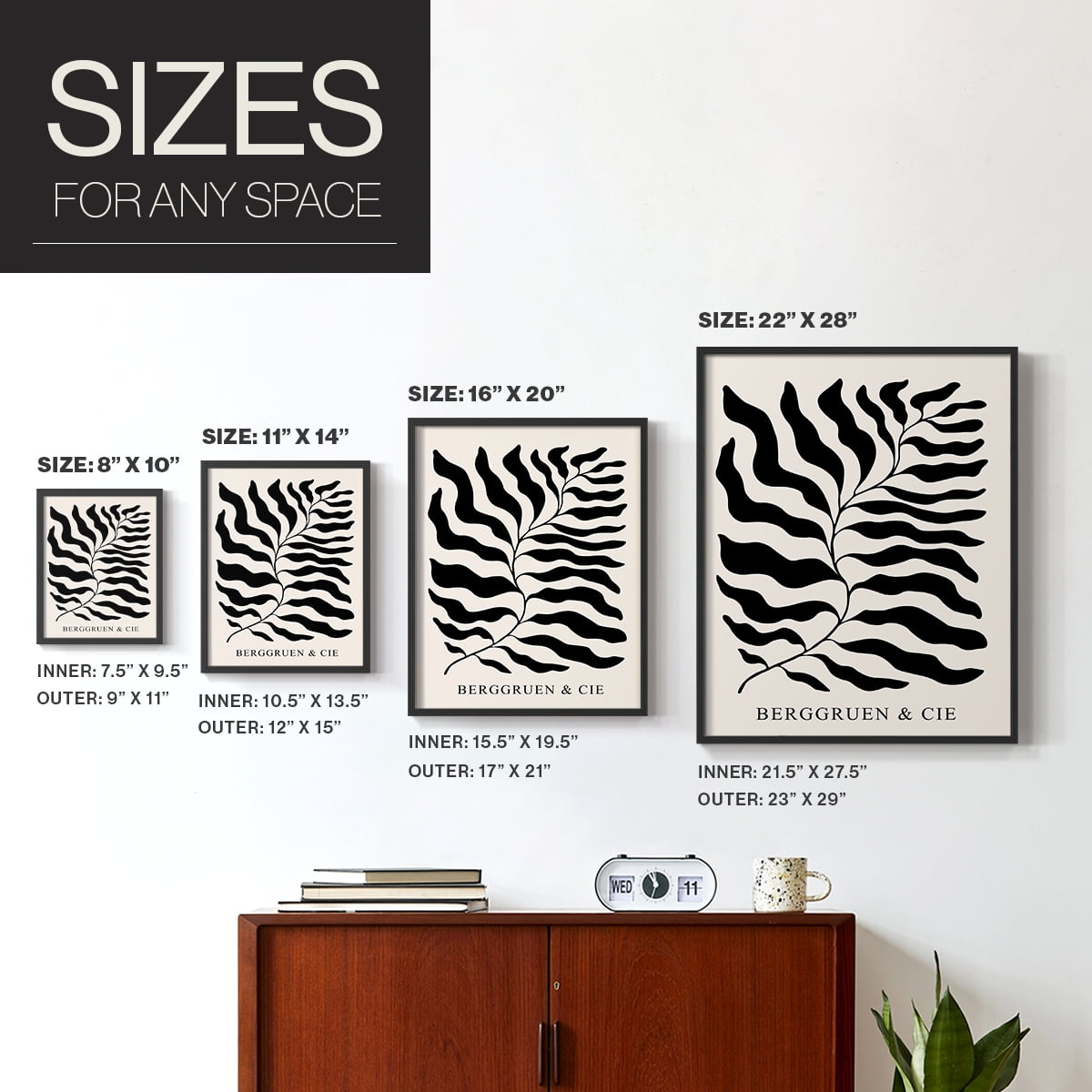Matisse LII Framed Print - Solid Wood