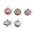 thumbnail image 3 of Holiday Time 45-Count Shatterproof Ornaments-Pink/Gold/Silver, 3 of 5