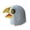 White, variant on Leeye Realistic Eagle Latex Mask, Lifelike Hawk Bird of Prey Full Head Mask for Halloween Cosplay Party, Black, 9.84x9.45in