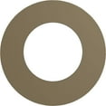 thumbnail image 5 of Ekena Millwork 10 5/8"OD x 5 3/4"ID x 1/2"P Claremont Ceiling Medallion (Fits Canopies up to 7"), Hand-Painted Platinum, 5 of 7